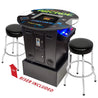 Cocktail Arcade Machine | Arcade Riser Included | Round Glass Top Creative Arcades 