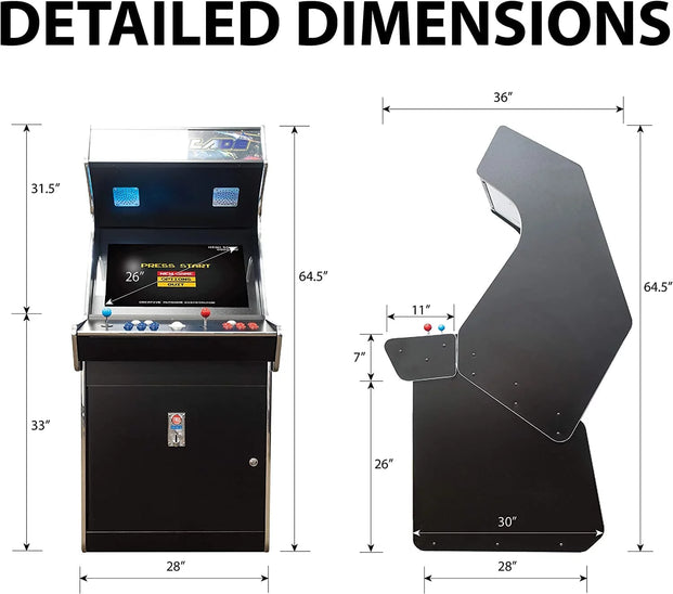 Arcade Cabinet Dimensions | Cabinets Matttroy