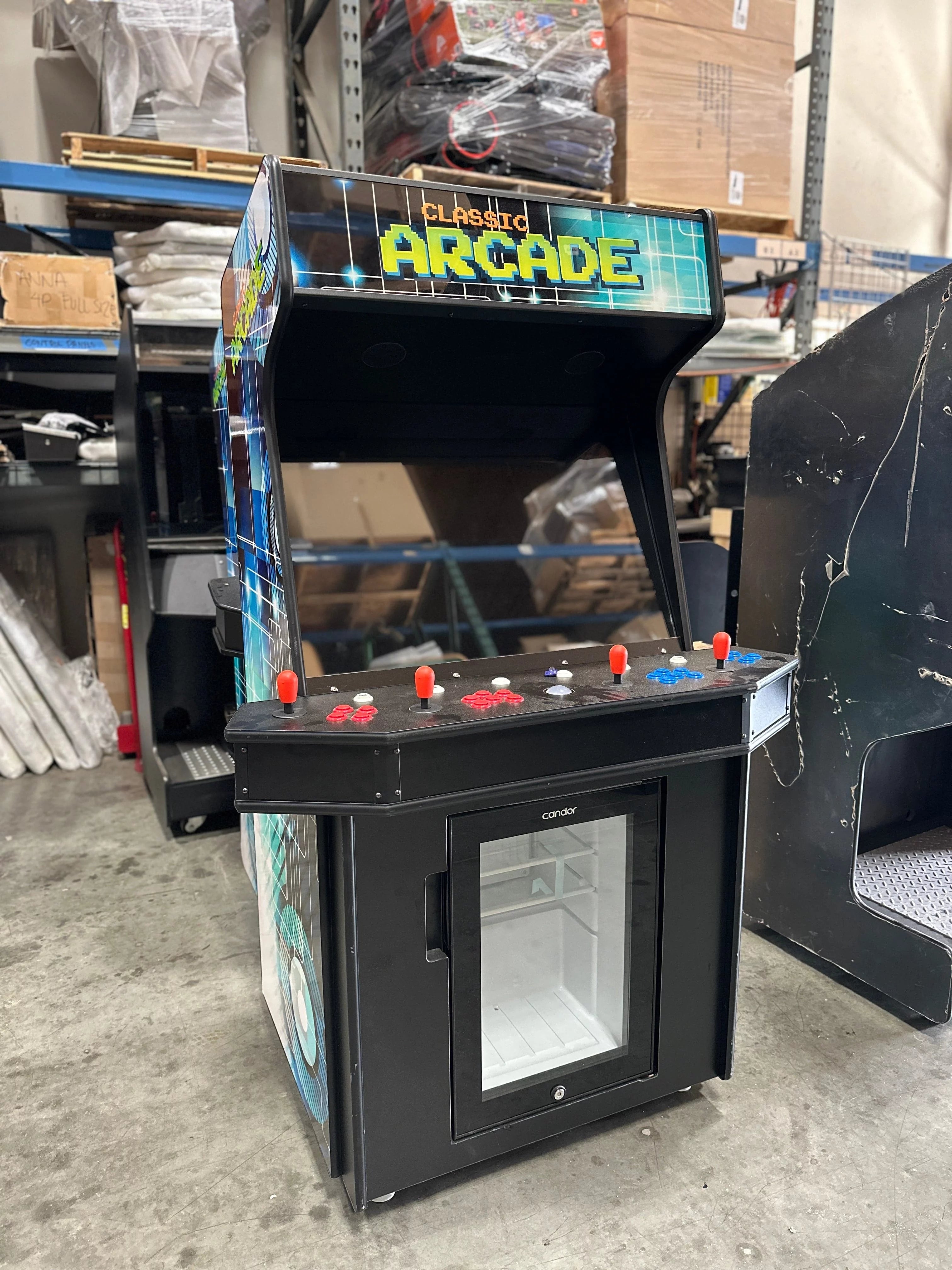 USED - Creative Arcades 4P Full Size Fridgecade 3018 Games
