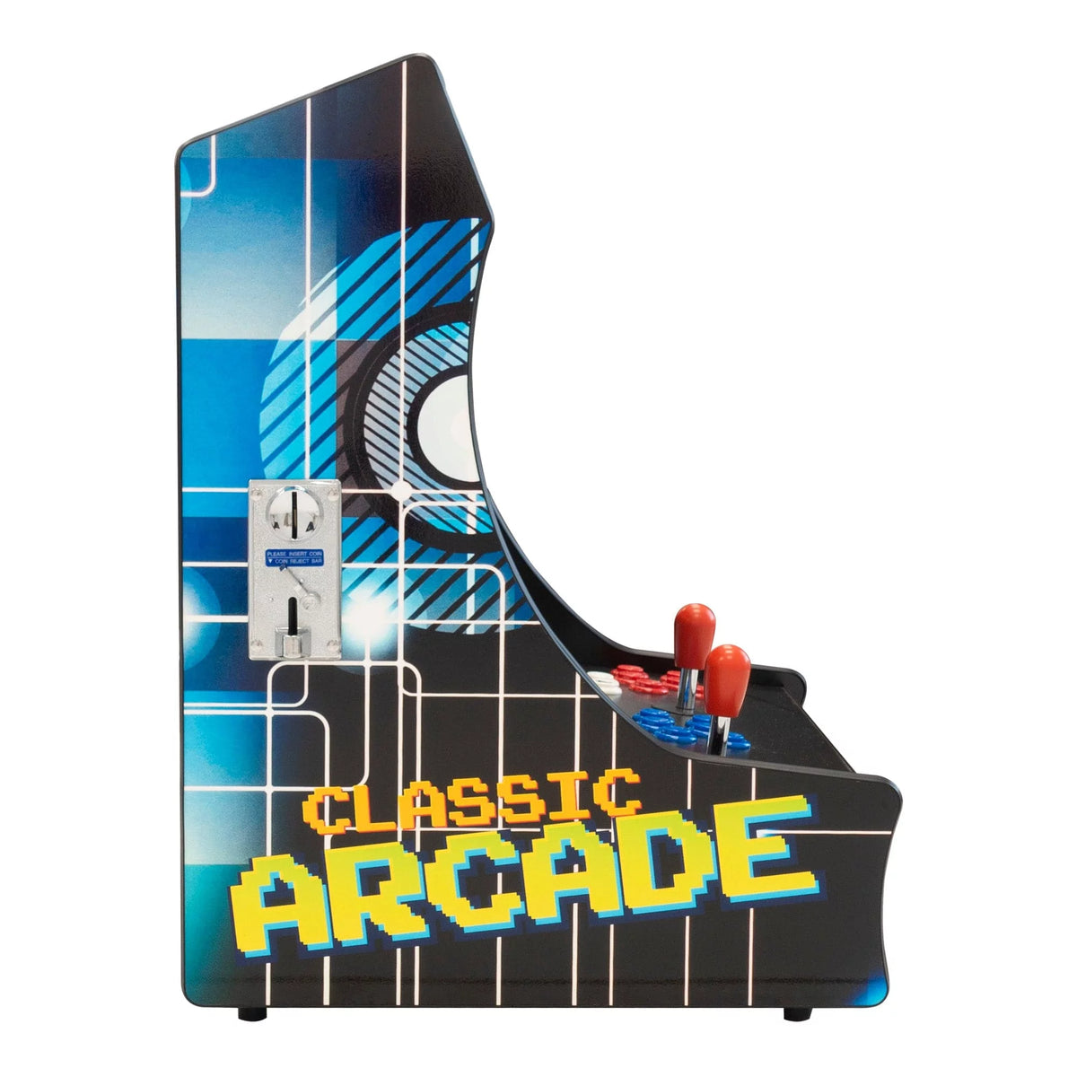 Side View 2p Mini Arcade Machine