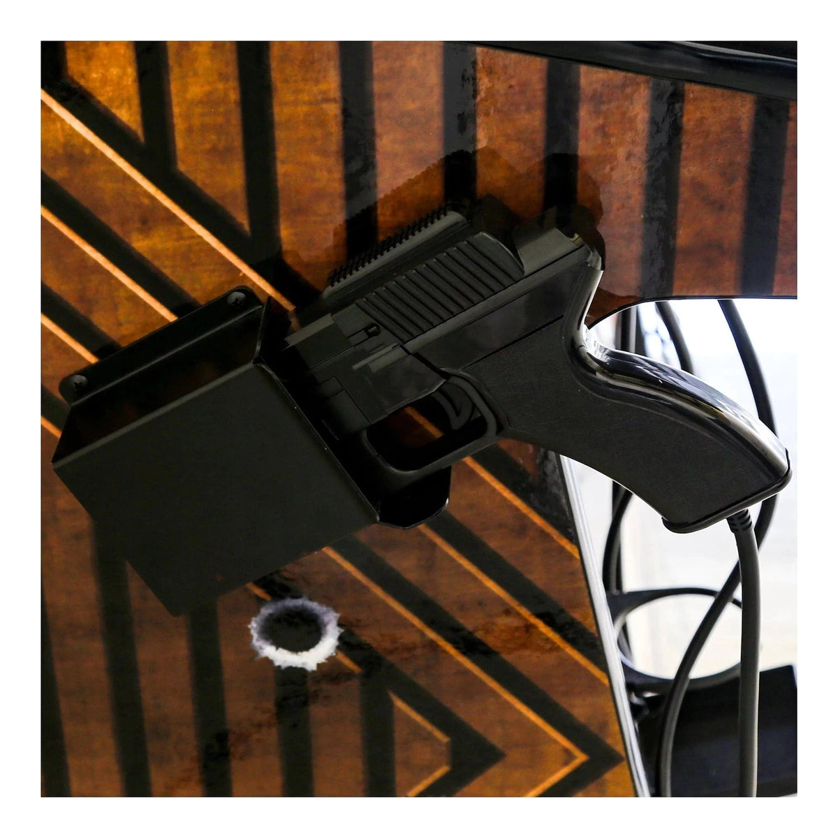 Black Light Gun In A Holster